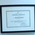 תעודת הכשרה של דוד סוריאנו